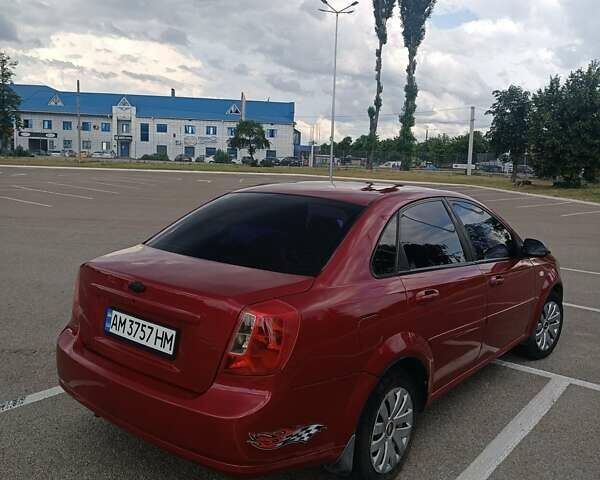 Червоний Шевроле Лачетті, об'ємом двигуна 1.6 л та пробігом 265 тис. км за 3000 $, фото 1 на Automoto.ua