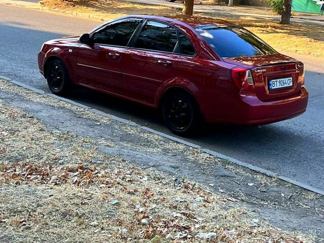 Червоний Шевроле Лачетті, об'ємом двигуна 1.6 л та пробігом 267 тис. км за 4300 $, фото 1 на Automoto.ua