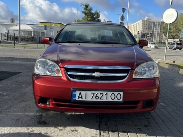 Красный Шевроле Лачетти, объемом двигателя 1.4 л и пробегом 241 тыс. км за 4200 $, фото 1 на Automoto.ua
