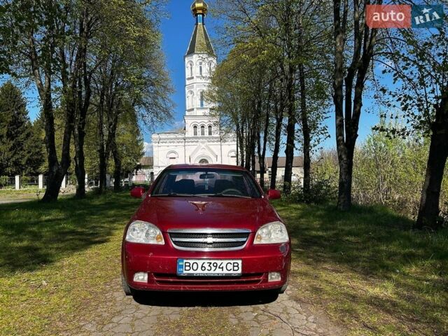 Червоний Шевроле Лачетті, об'ємом двигуна 1.8 л та пробігом 275 тис. км за 2850 $, фото 1 на Automoto.ua