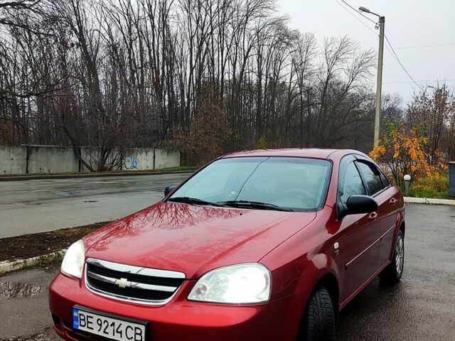 Червоний Шевроле Лачетті, об'ємом двигуна 1.6 л та пробігом 224 тис. км за 3700 $, фото 1 на Automoto.ua