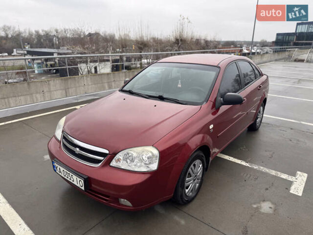 Красный Шевроле Лачетти, объемом двигателя 1.6 л и пробегом 212 тыс. км за 2999 $, фото 1 на Automoto.ua