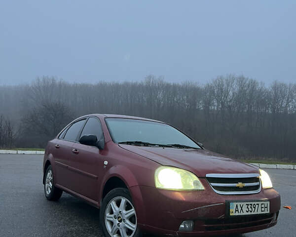 Красный Шевроле Лачетти, объемом двигателя 1.6 л и пробегом 208 тыс. км за 2650 $, фото 1 на Automoto.ua