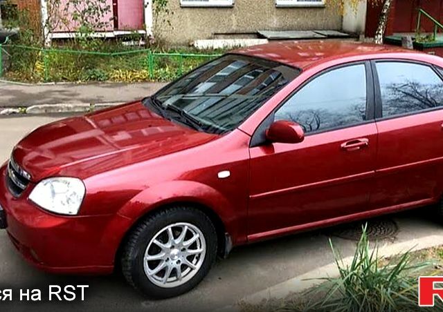 Червоний Шевроле Лачетті, об'ємом двигуна 1.8 л та пробігом 230 тис. км за 3700 $, фото 1 на Automoto.ua