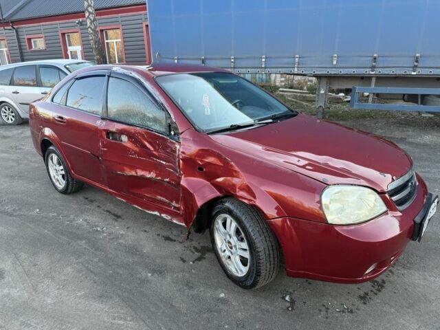 Червоний Шевроле Лачетті, об'ємом двигуна 1.8 л та пробігом 300 тис. км за 1550 $, фото 1 на Automoto.ua