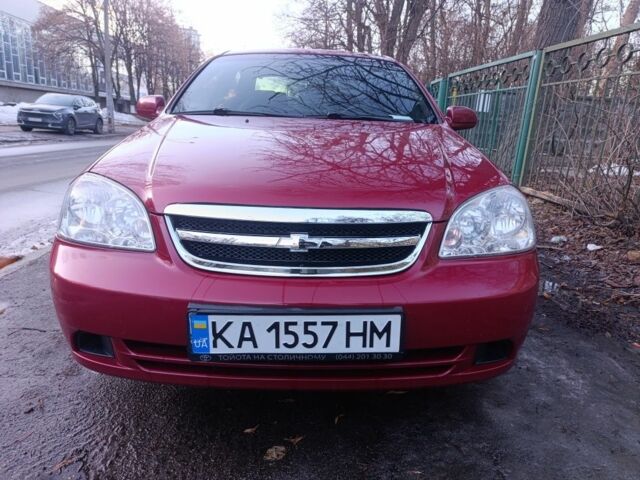 Красный Шевроле Лачетти, объемом двигателя 1.8 л и пробегом 174 тыс. км за 4100 $, фото 1 на Automoto.ua