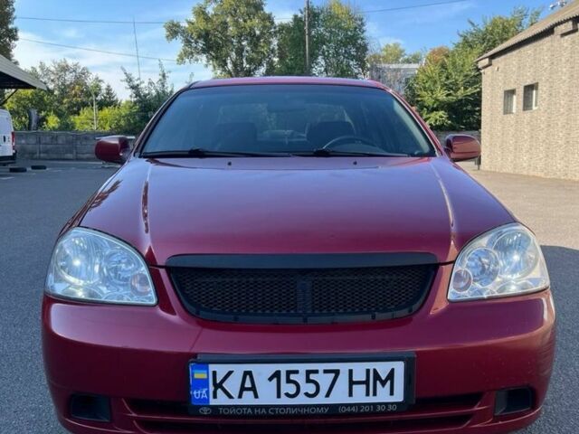 Красный Шевроле Лачетти, объемом двигателя 1.8 л и пробегом 171 тыс. км за 4400 $, фото 1 на Automoto.ua