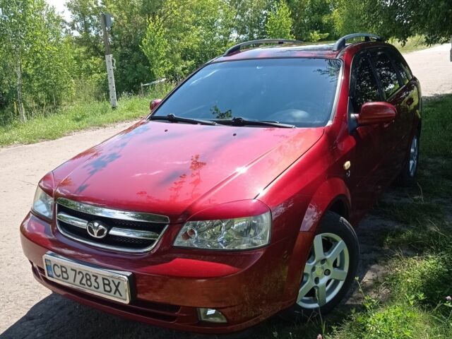 Красный Шевроле Лачетти, объемом двигателя 1.6 л и пробегом 212 тыс. км за 4300 $, фото 1 на Automoto.ua