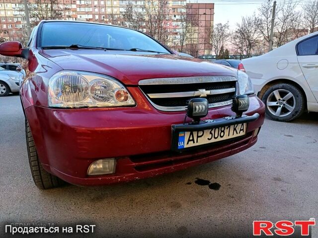 Червоний Шевроле Лачетті, об'ємом двигуна 1.8 л та пробігом 425 тис. км за 3800 $, фото 1 на Automoto.ua