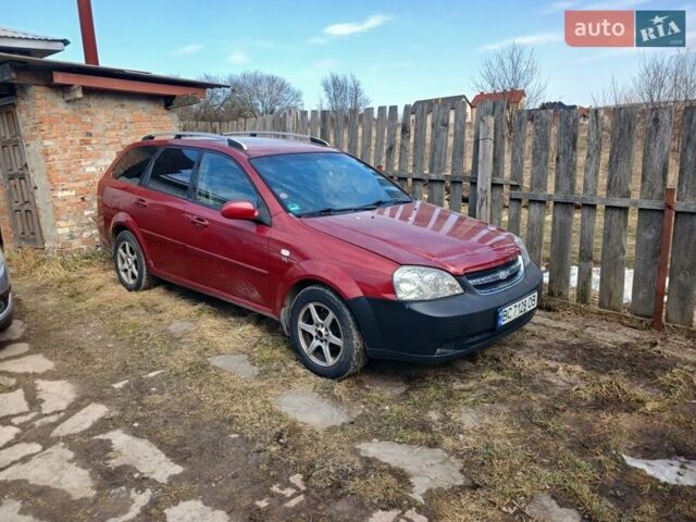 Красный Шевроле Лачетти, объемом двигателя 1.6 л и пробегом 279 тыс. км за 2800 $, фото 1 на Automoto.ua