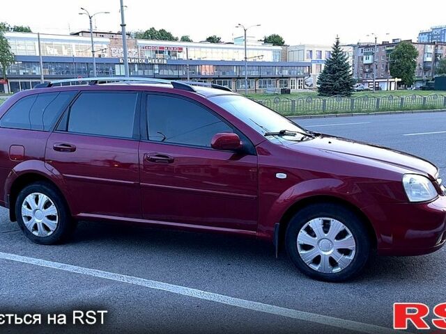 Красный Шевроле Лачетти, объемом двигателя 1.8 л и пробегом 280 тыс. км за 3900 $, фото 1 на Automoto.ua