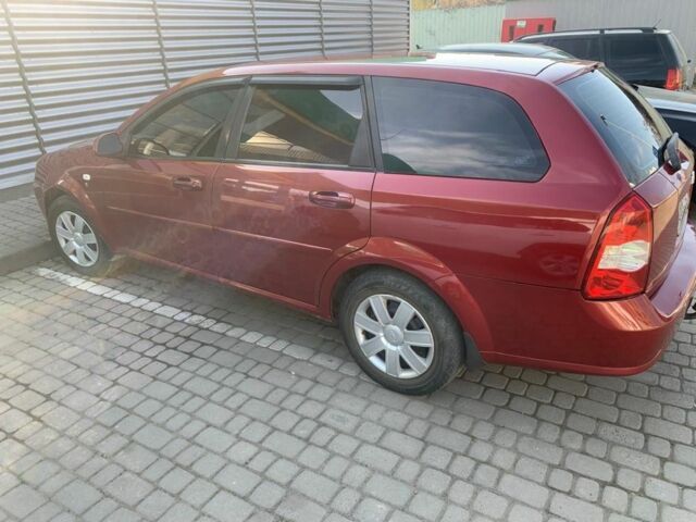 Красный Шевроле Лачетти, объемом двигателя 1.8 л и пробегом 290 тыс. км за 3300 $, фото 1 на Automoto.ua