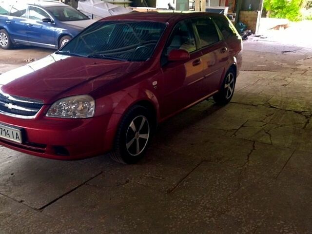 Красный Шевроле Лачетти, объемом двигателя 1.8 л и пробегом 0 тыс. км за 5300 $, фото 1 на Automoto.ua
