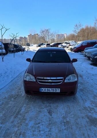 Червоний Шевроле Лачетті, об'ємом двигуна 1.8 л та пробігом 295 тис. км за 2999 $, фото 1 на Automoto.ua