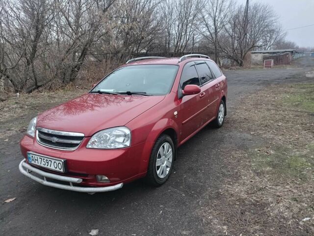 Красный Шевроле Лачетти, объемом двигателя 1.8 л и пробегом 184 тыс. км за 4500 $, фото 1 на Automoto.ua
