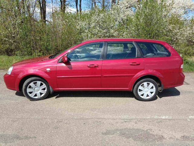 Красный Шевроле Лачетти, объемом двигателя 1.8 л и пробегом 104 тыс. км за 6100 $, фото 1 на Automoto.ua