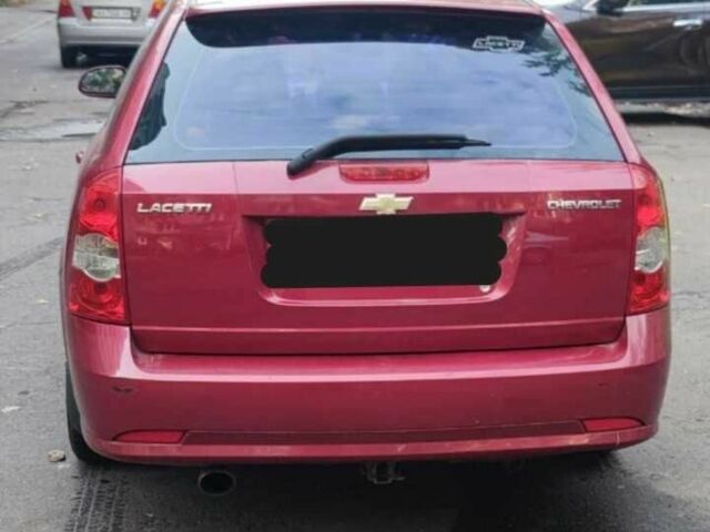 Красный Шевроле Лачетти, объемом двигателя 1.8 л и пробегом 343 тыс. км за 4300 $, фото 1 на Automoto.ua