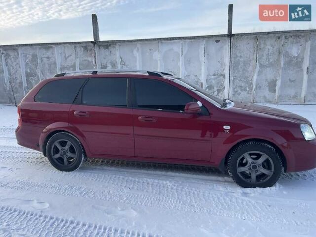 Красный Шевроле Лачетти, объемом двигателя 1.8 л и пробегом 110 тыс. км за 4200 $, фото 1 на Automoto.ua