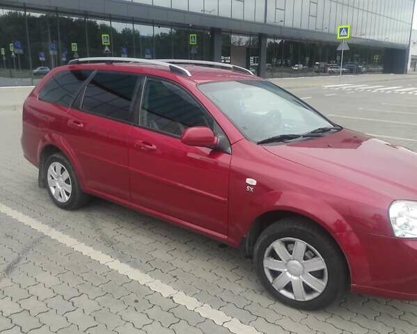 Красный Шевроле Лачетти, объемом двигателя 1.8 л и пробегом 248 тыс. км за 5800 $, фото 1 на Automoto.ua