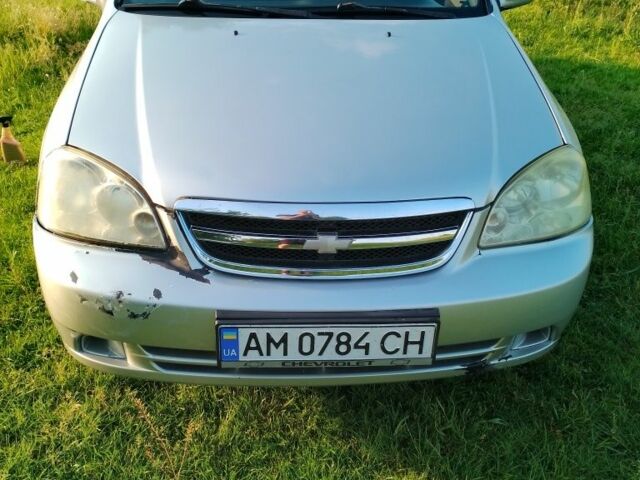 Серый Шевроле Лачетти, объемом двигателя 1.6 л и пробегом 2 тыс. км за 1900 $, фото 1 на Automoto.ua
