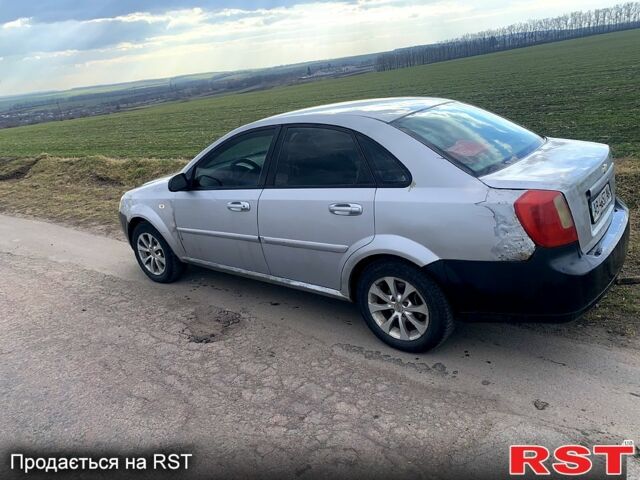 Серый Шевроле Лачетти, объемом двигателя 1.6 л и пробегом 290 тыс. км за 2300 $, фото 1 на Automoto.ua