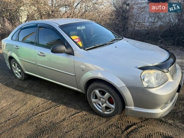 Серый Шевроле Лачетти, объемом двигателя 1.6 л и пробегом 266 тыс. км за 3850 $, фото 1 на Automoto.ua