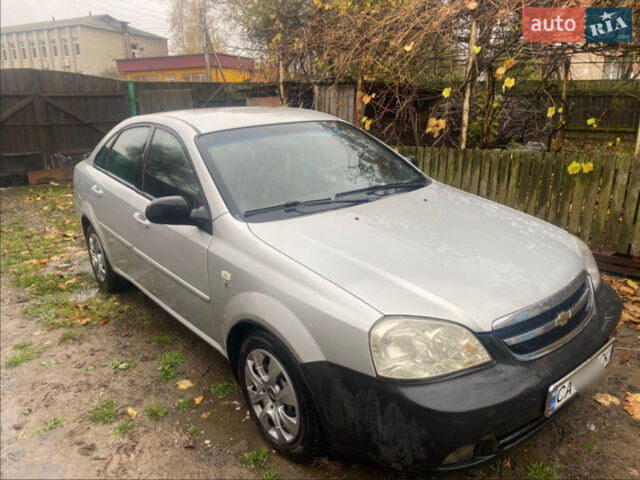 Сірий Шевроле Лачетті, об'ємом двигуна 1.6 л та пробігом 183 тис. км за 3800 $, фото 1 на Automoto.ua
