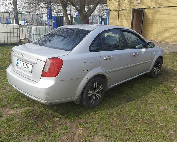 Серый Шевроле Лачетти, объемом двигателя 1.6 л и пробегом 210 тыс. км за 4800 $, фото 1 на Automoto.ua