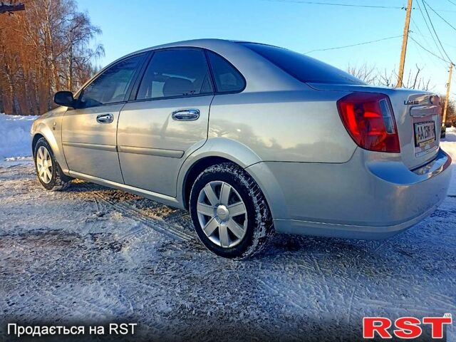 Серый Шевроле Лачетти, объемом двигателя 1.6 л и пробегом 188 тыс. км за 3699 $, фото 1 на Automoto.ua