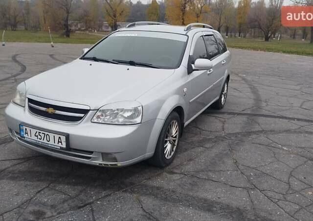 Серый Шевроле Лачетти, объемом двигателя 1.8 л и пробегом 189 тыс. км за 4500 $, фото 1 на Automoto.ua