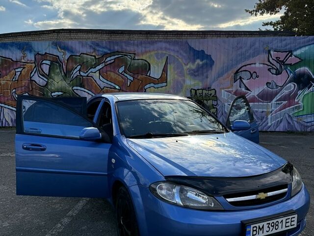 Синий Шевроле Лачетти, объемом двигателя 1.6 л и пробегом 210 тыс. км за 3500 $, фото 1 на Automoto.ua