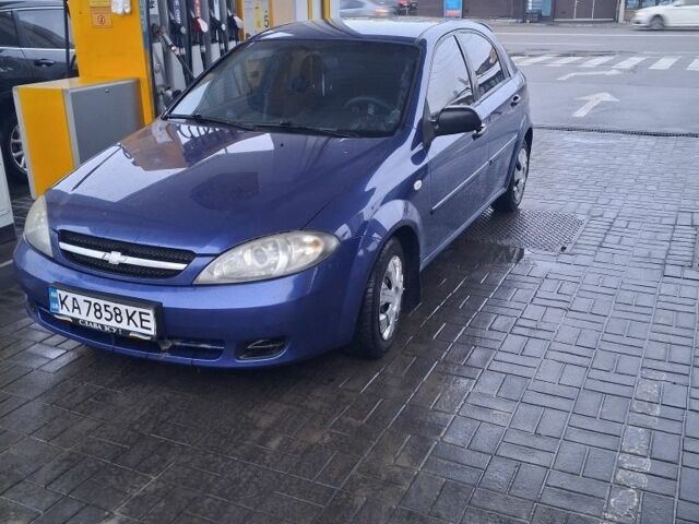 Синий Шевроле Лачетти, объемом двигателя 1.6 л и пробегом 229 тыс. км за 3600 $, фото 1 на Automoto.ua