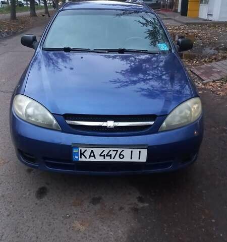Синий Шевроле Лачетти, объемом двигателя 1.4 л и пробегом 250 тыс. км за 3500 $, фото 1 на Automoto.ua