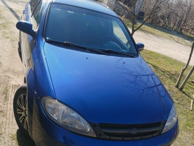 Синий Шевроле Лачетти, объемом двигателя 1.6 л и пробегом 221 тыс. км за 4288 $, фото 1 на Automoto.ua