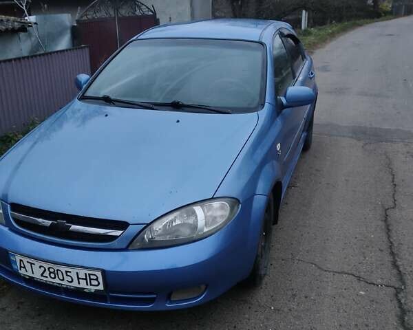 Синий Шевроле Лачетти, объемом двигателя 1.8 л и пробегом 144 тыс. км за 2499 $, фото 1 на Automoto.ua