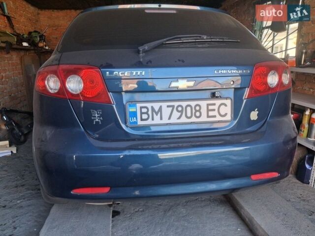 Синий Шевроле Лачетти, объемом двигателя 1.4 л и пробегом 244 тыс. км за 5550 $, фото 1 на Automoto.ua