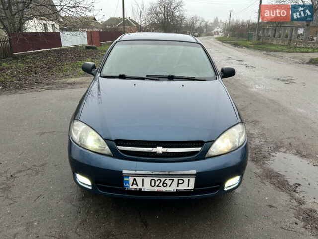 Синий Шевроле Лачетти, объемом двигателя 1.6 л и пробегом 230 тыс. км за 4300 $, фото 1 на Automoto.ua