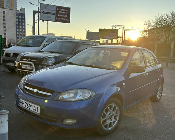 Синий Шевроле Лачетти, объемом двигателя 1.6 л и пробегом 270 тыс. км за 5800 $, фото 1 на Automoto.ua
