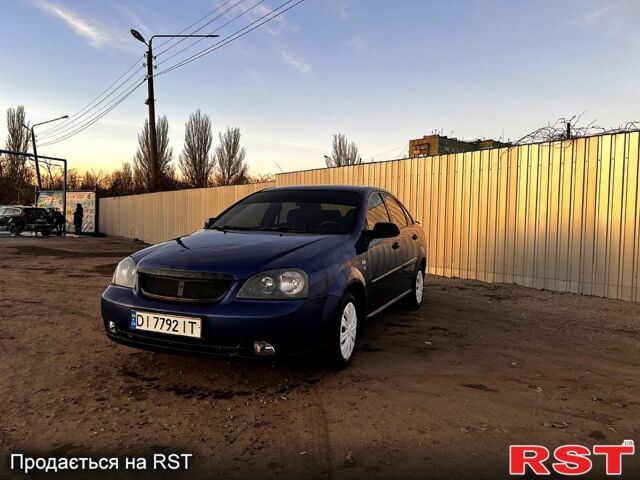 Синий Шевроле Лачетти, объемом двигателя 1.6 л и пробегом 0 тыс. км за 3500 $, фото 1 на Automoto.ua