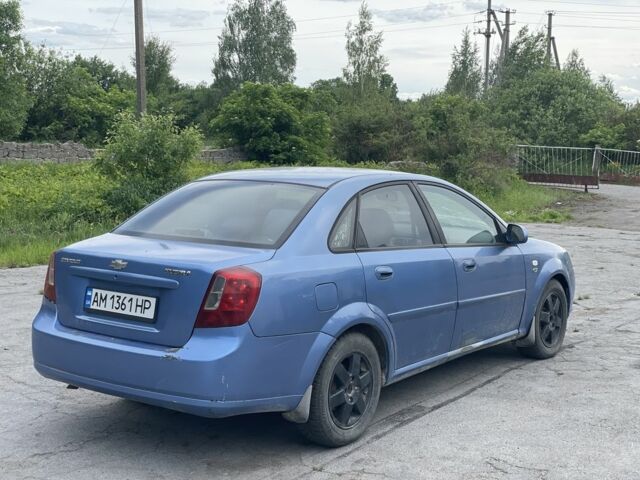 Синій Шевроле Лачетті, об'ємом двигуна 1.8 л та пробігом 140 тис. км за 1650 $, фото 1 на Automoto.ua