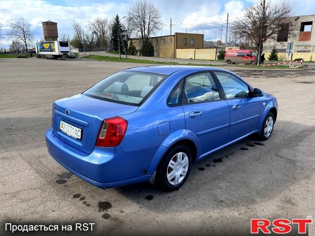 Синій Шевроле Лачетті, об'ємом двигуна 1.8 л та пробігом 120 тис. км за 3200 $, фото 1 на Automoto.ua
