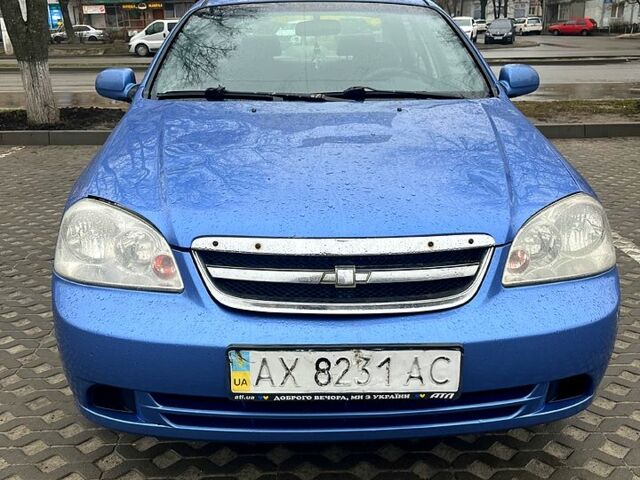 Синій Шевроле Лачетті, об'ємом двигуна 1.8 л та пробігом 336 тис. км за 2950 $, фото 1 на Automoto.ua