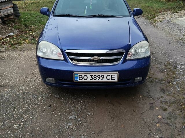 Синий Шевроле Лачетти, объемом двигателя 1.8 л и пробегом 212 тыс. км за 3200 $, фото 1 на Automoto.ua