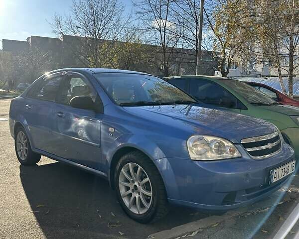 Синий Шевроле Лачетти, объемом двигателя 1.8 л и пробегом 226 тыс. км за 4200 $, фото 1 на Automoto.ua