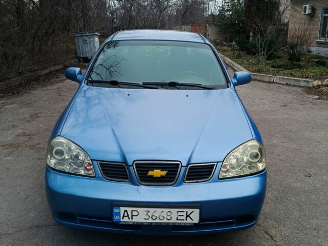 Синий Шевроле Лачетти, объемом двигателя 1.6 л и пробегом 265 тыс. км за 3600 $, фото 1 на Automoto.ua