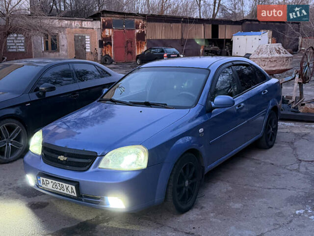 Синий Шевроле Лачетти, объемом двигателя 1.8 л и пробегом 227 тыс. км за 3300 $, фото 1 на Automoto.ua