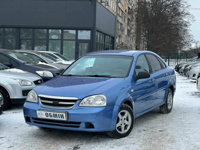 Синий Шевроле Лачетти, объемом двигателя 1.6 л и пробегом 307 тыс. км за 3700 $, фото 1 на Automoto.ua