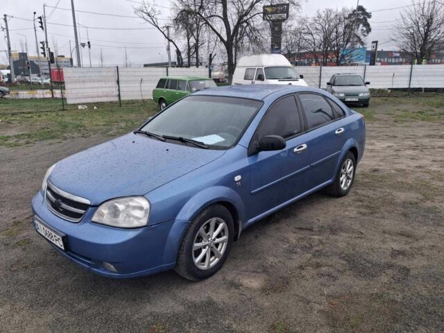 Синий Шевроле Лачетти, объемом двигателя 1.6 л и пробегом 280 тыс. км за 2700 $, фото 1 на Automoto.ua