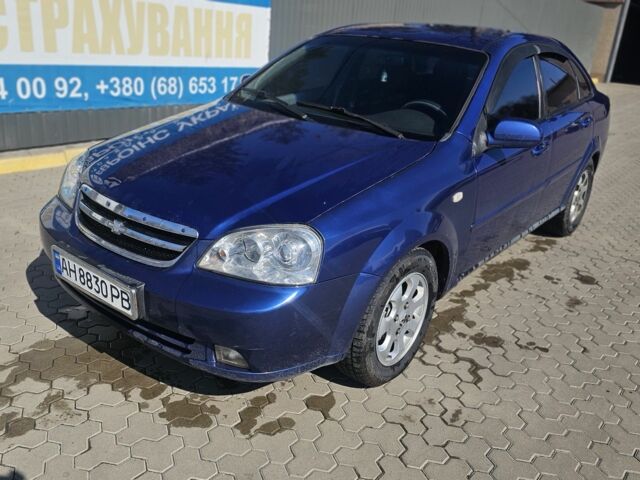 Синий Шевроле Лачетти, объемом двигателя 1.8 л и пробегом 260 тыс. км за 3200 $, фото 1 на Automoto.ua