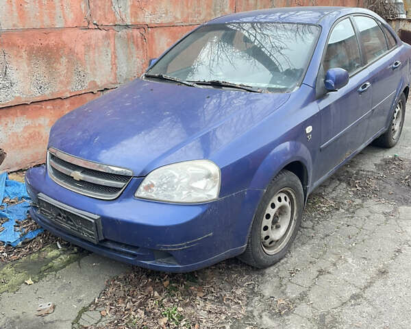 Синий Шевроле Лачетти, объемом двигателя 1.8 л и пробегом 365 тыс. км за 1700 $, фото 1 на Automoto.ua
